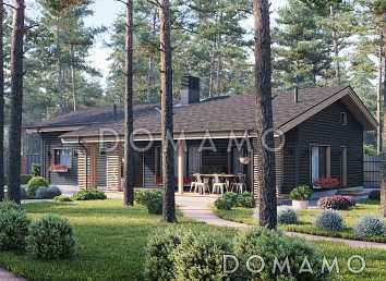 Проект компактного дома в скандинавском стиле с 4 спальнями