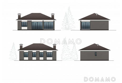 Проект 309 / Фасад 1