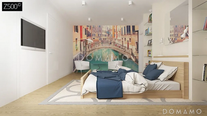 Проект одноэтажного дома из газобетона с гаражом на 2 автомобиля и подвалом