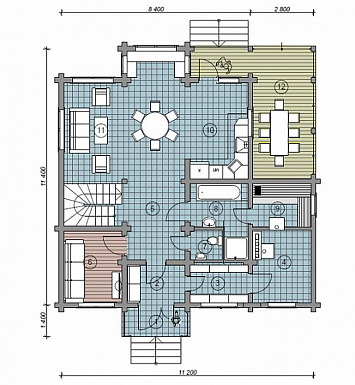 Д 101 / План 1 этажа