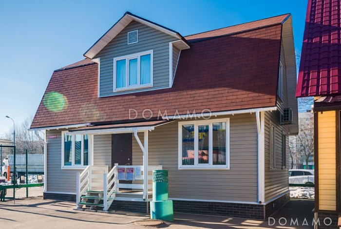 Проект каркасного дома с облицовкой деревянной вагонкой