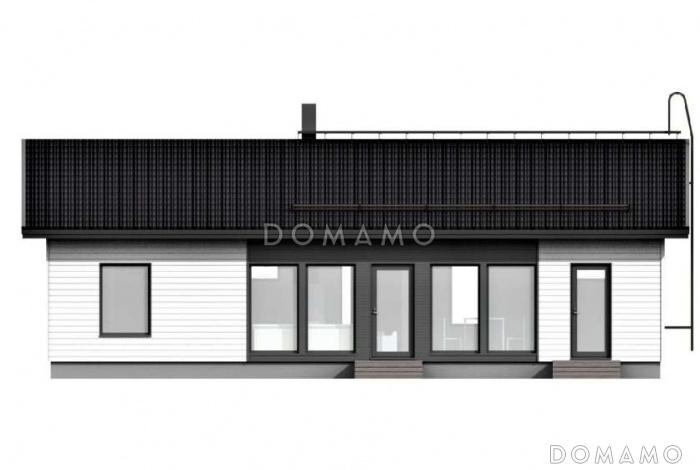 С-127 одноэтажный дом