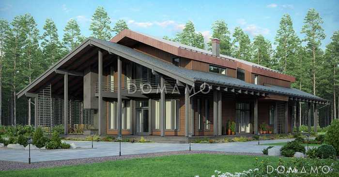 Проект энергоэффективного дома фахверк