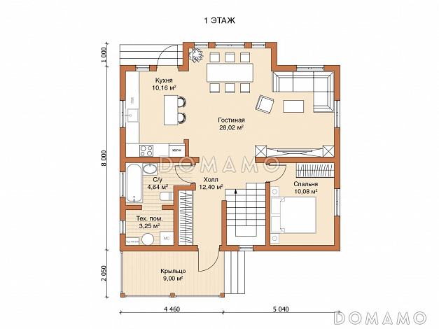 Каркасный дом 