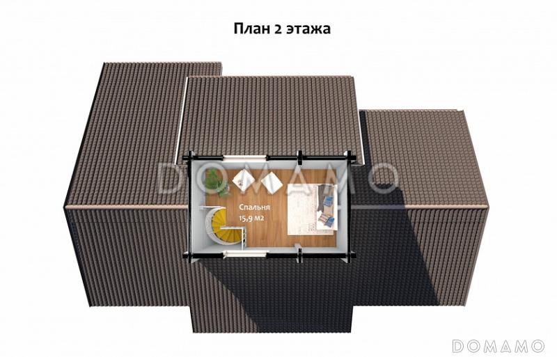 Байкал / План мансардного этажа