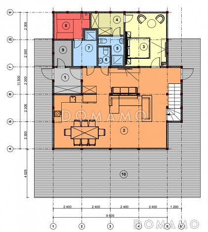 ART 8 / План 1 этажа