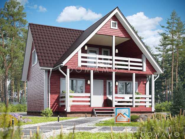 Каркасный дом 