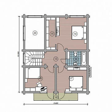 Д 101 / План 2 этажа