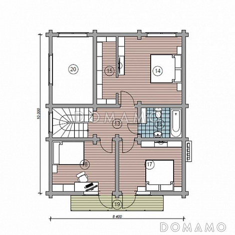 Д 101 / План 2 этажа