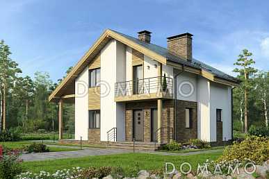 Проект загородного дома из керамических блоков для круглогодичного проживания