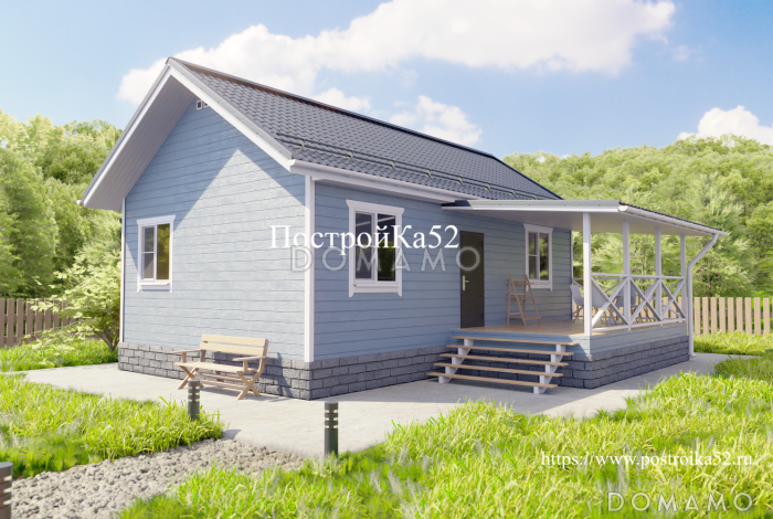 Каркасный дом "Прима 25"