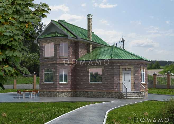 Проект небольшого дома с печным отоплением