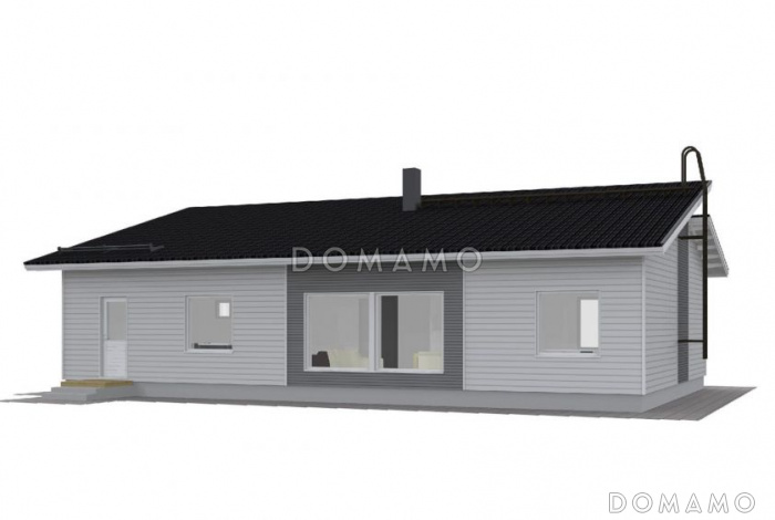 Проект каркасного дома до 150 кв.м