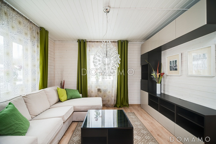 Проект простого дома из клееного бревна