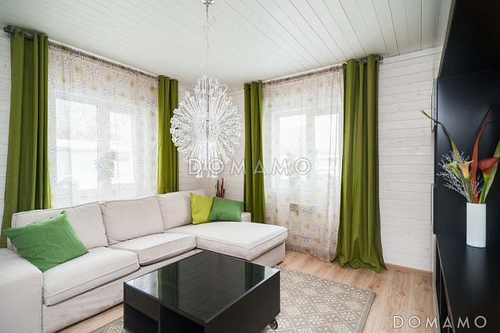 Проект простого дома из клееного бревна