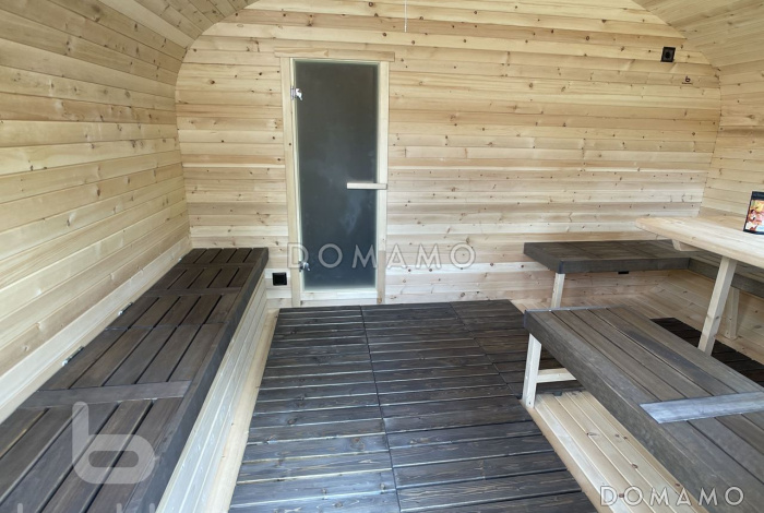 Баня Квадроовал 6х4