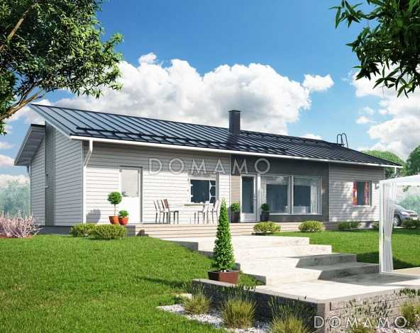 Проект каркасного дома до 150 кв.м