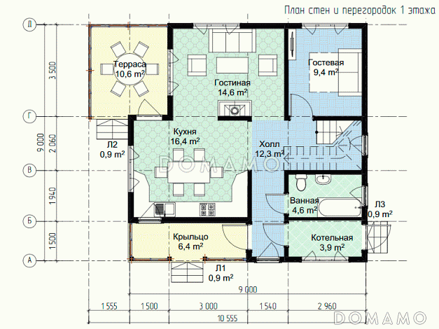 Каркасный дом 