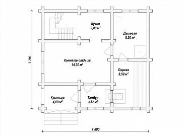 K-3-3 / План 1 этажа