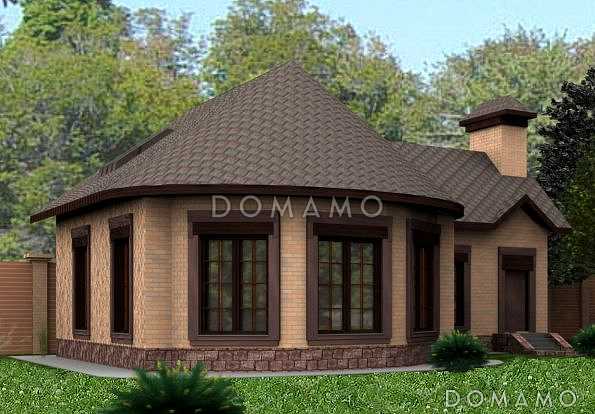 Проект бассейна под шатровой кровлей, с подвалом и тренажерной в мансарде