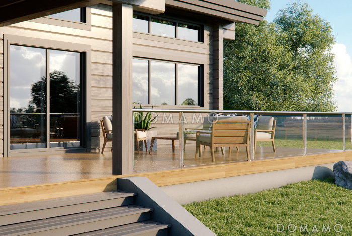 Проект идеального одноэтажного загородного дома