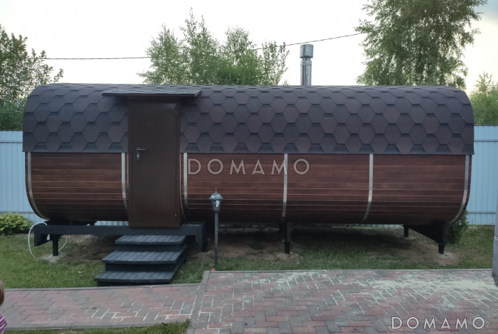 Баня бочка Квадро Эксклюзив-СВ