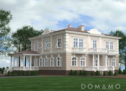 Проект дома в классическом стиле