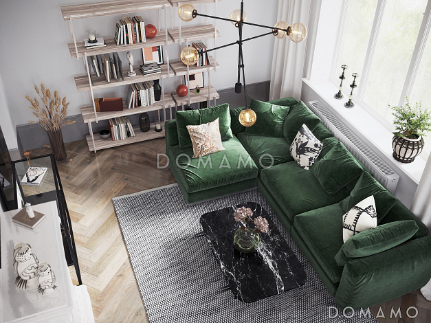 Проект двухэтажного дома из газобетона с пятью комнатами и гаражом на два автомобиля