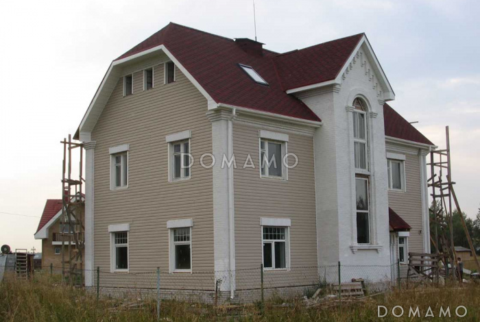 Проект газобетонного коттеджа для большой семьи