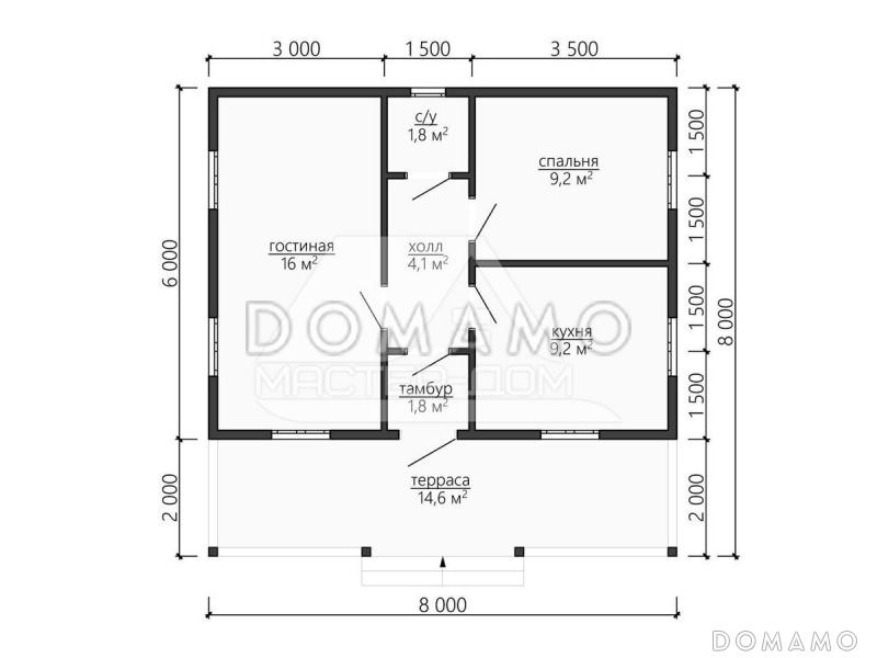 Балаково / План 1 этажа