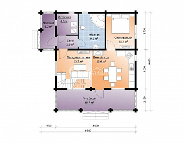 Иваново / План 1 этажа