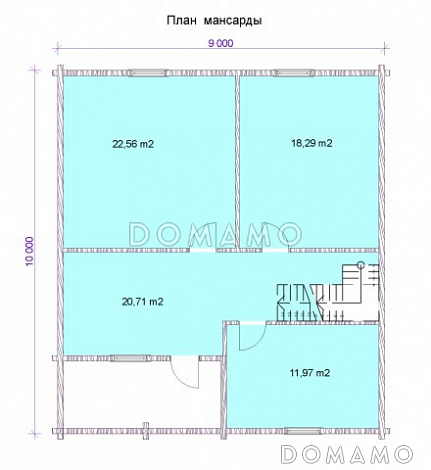 Мурманск / План 2 этажа