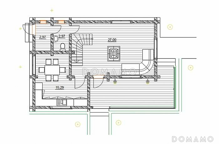 Д-32 / План 1 этажа