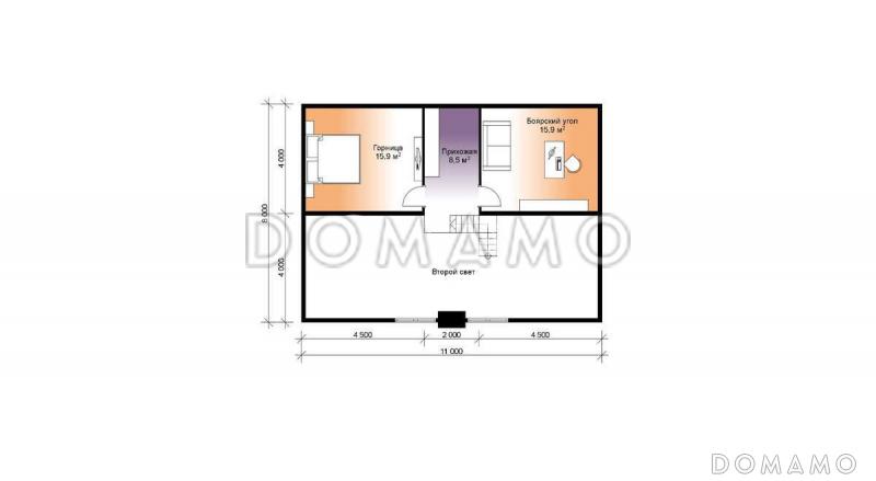 Сочи / План мансардного этажа