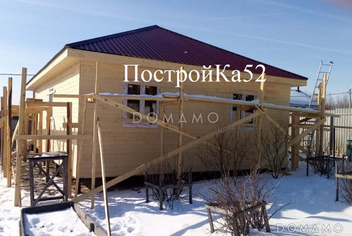 Проект одноэтажного каркасного дома Оринки