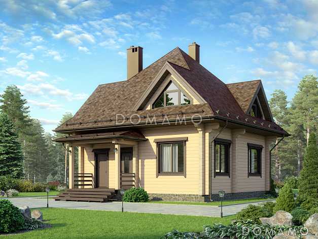 Проект дома из профилированного бруса