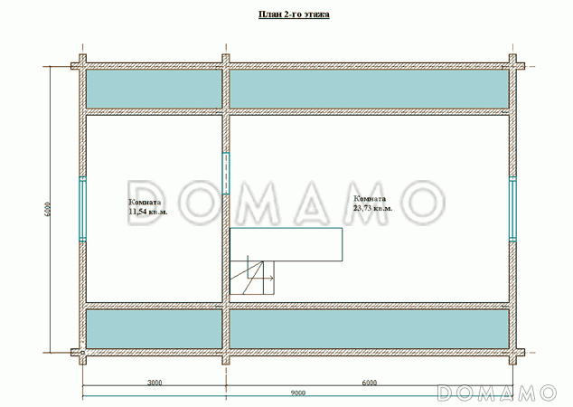 ПД-019 / План 2 этажа