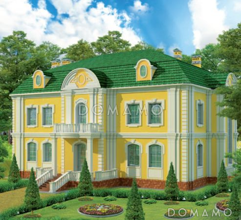 Проект дома в стиле барокко