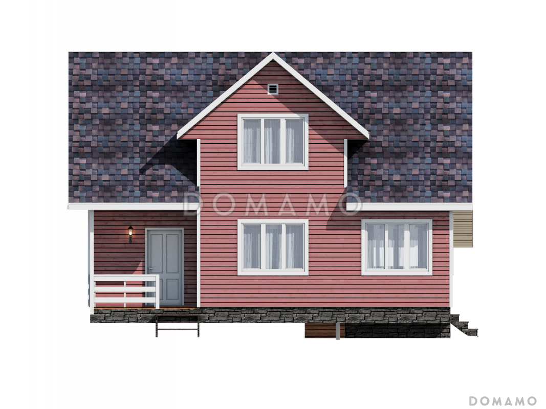 Каркасный дом "Томпо 2" / 2