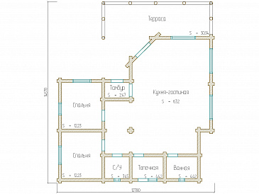 ДО-132-8 / План 1 этажа