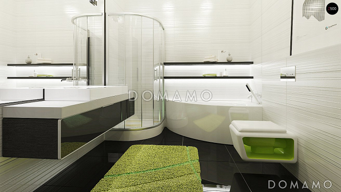 Проект двухэтажных домов-близнецов из газобетона с открытой террасой над большим гаражом 