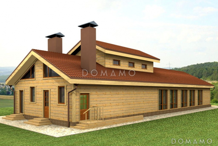 Проект отдельностоящего баcсейна с подвалом