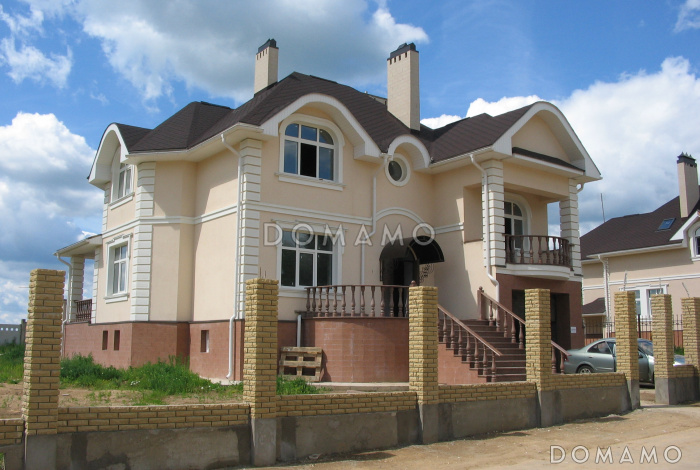 Проект шестикомнатного жилого дома