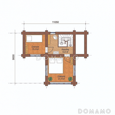 Кутурчин / План 2 этажа