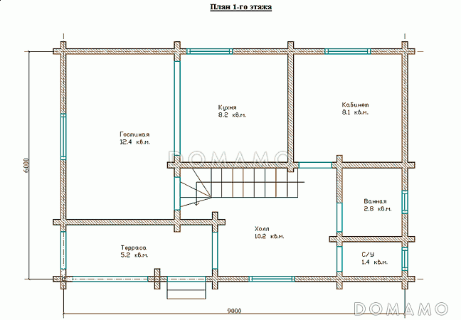 ПД-019 / План 1 этажа
