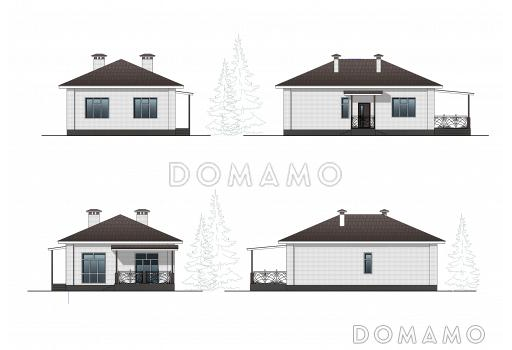 Проект 302 / Фасад 1